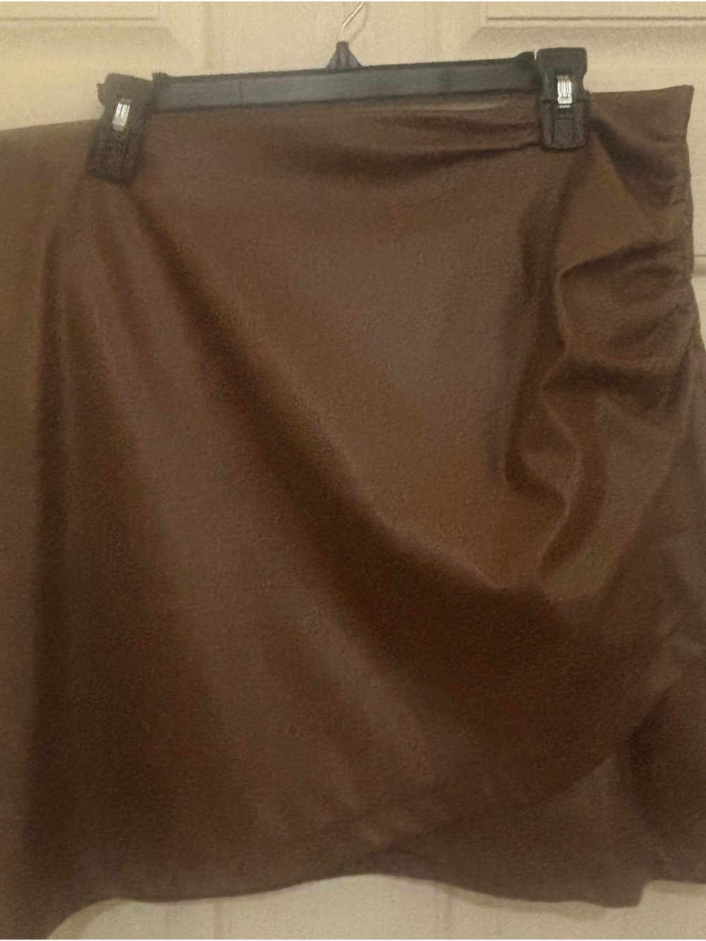 SHEIN Brown Mini Skirt - Smooth A-Line
